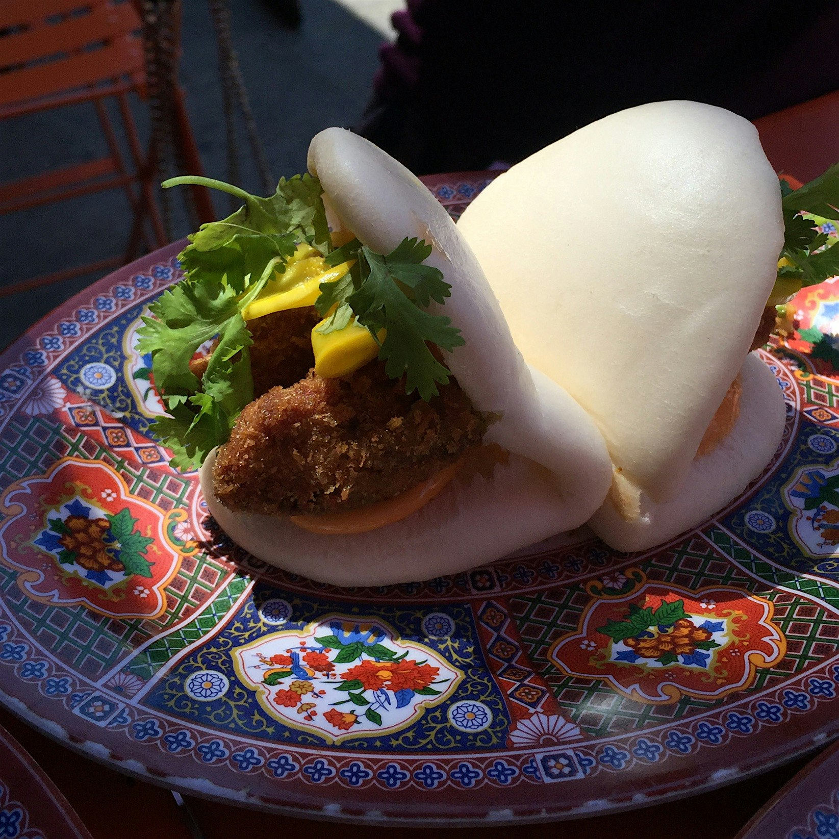 Crispy avocado bao. Put anything in bao and I will eat it. 