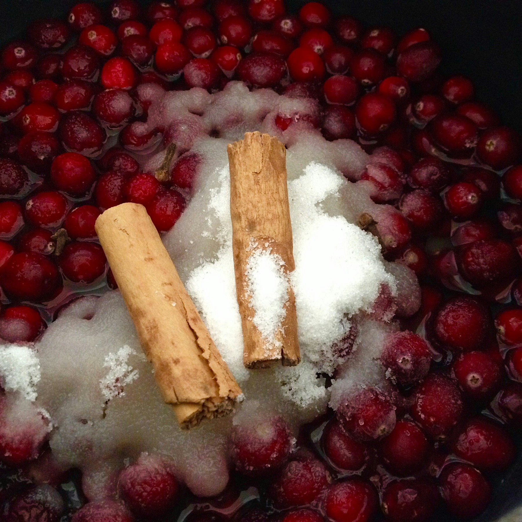 Cranberry Chutney. #RedEats