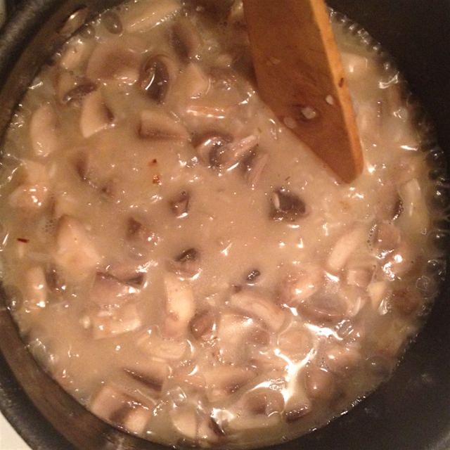 Nothing like some fresh mushroom rice! #2daysago #greatleftovers