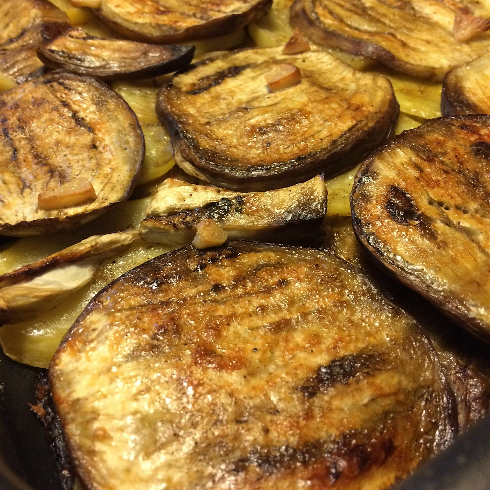 Nonna Licia white parmigiana w/potatoes