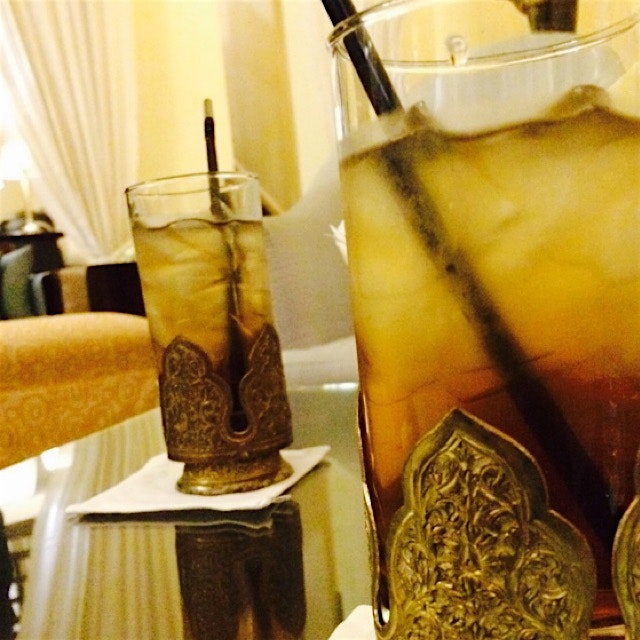 The most refreshing ground ginger And cardamom lemonadd upon arrival in Phnom Penh - with @akhilg...