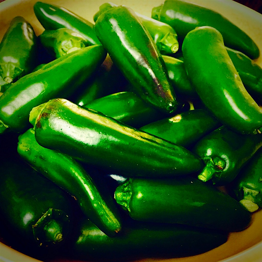 I ran out of pickled jalapeños, so that is what I will do with these beauties!!!
