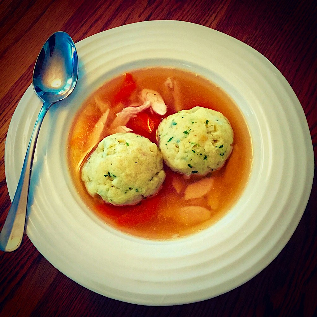 Ever since trying the yummy Matzo Ball Soup at Katz's Deli in NYC last month, I had to try to mak...