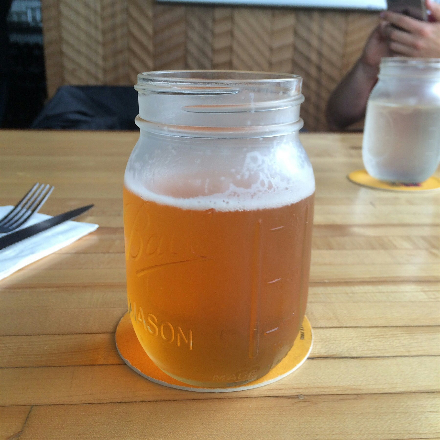 The 1811 Lager at the Fort George Brewery in Astoria, Oregon. First beer after doing the Hood to ...