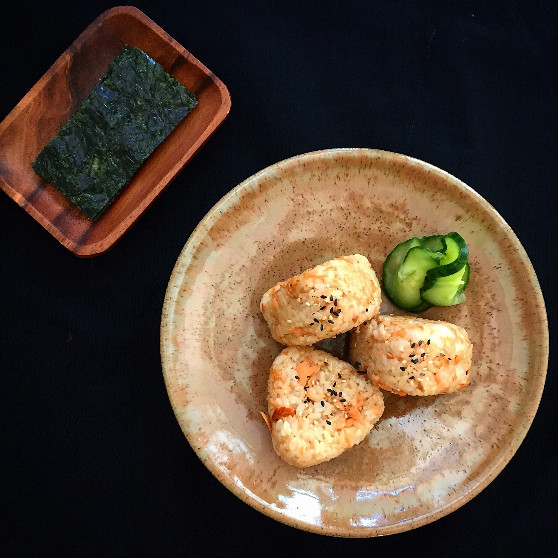 My sister hand made this beautiful plate for me from Macau and I use it for one of my favorite di...