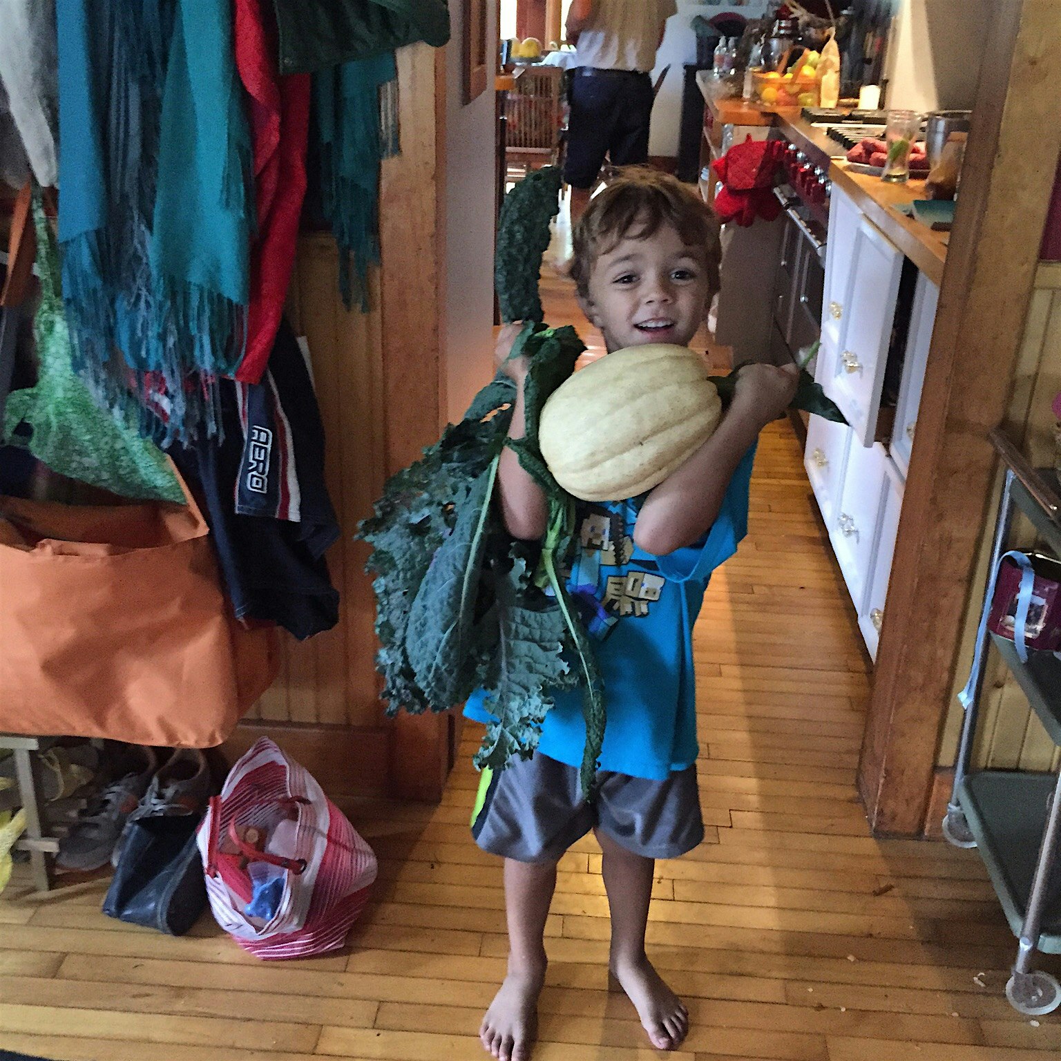 Harvest time at Bliss Ridge Farm