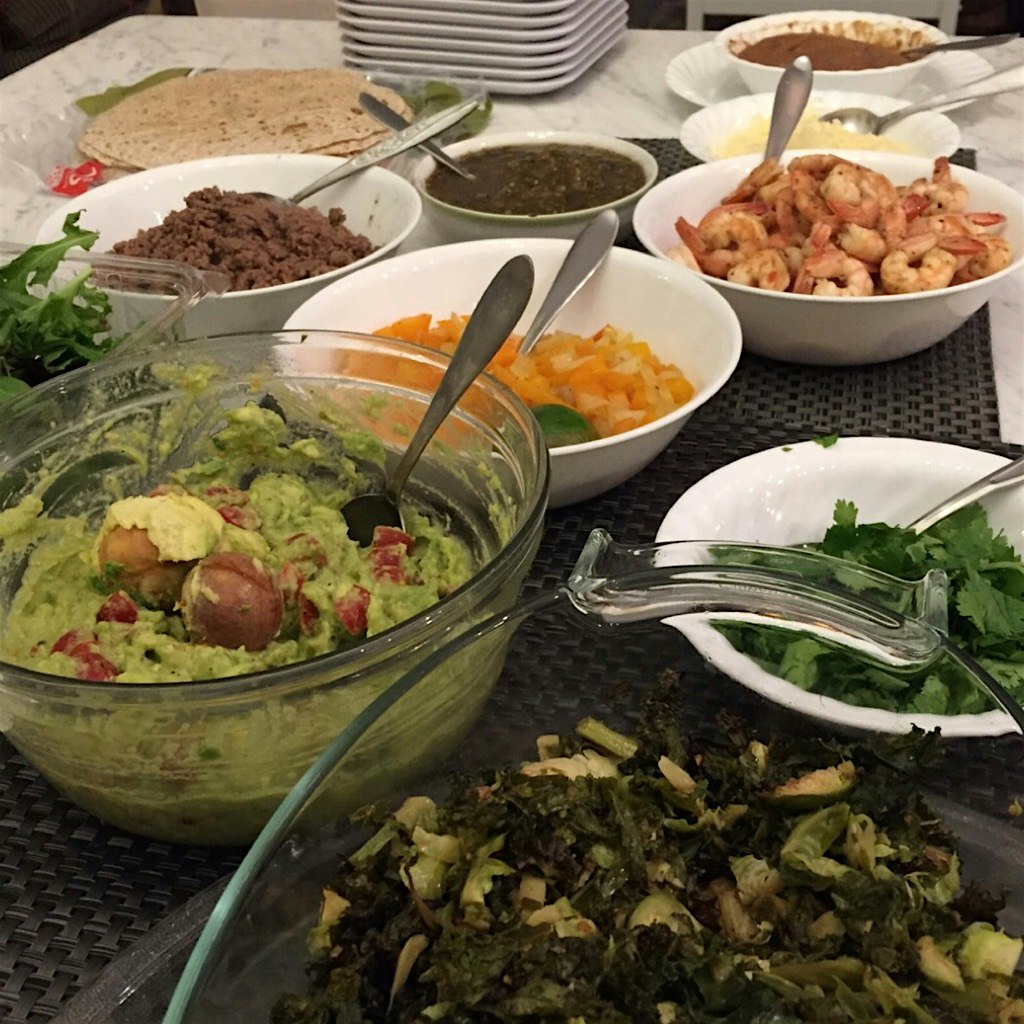 Fajita night! #oldsouthladies #cookingwithfriends #canada