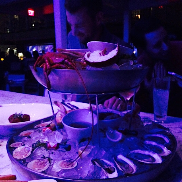 Massive seafood tower to kick off @poojisms' wedding weekend 