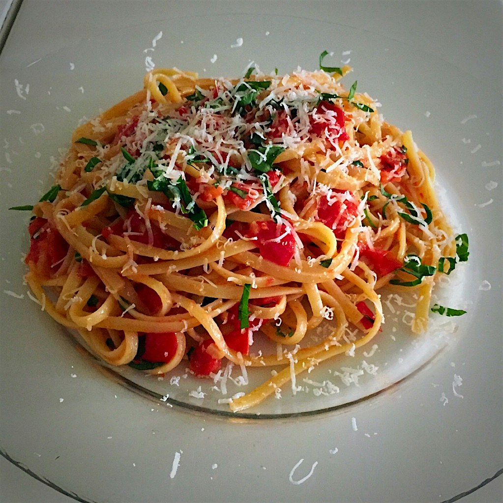 Lunch time! This is one of my favorite simple dishes to make. 