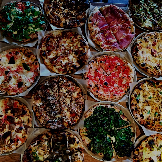 Can't have too many pizzas, especially when they're as good as these. #yum