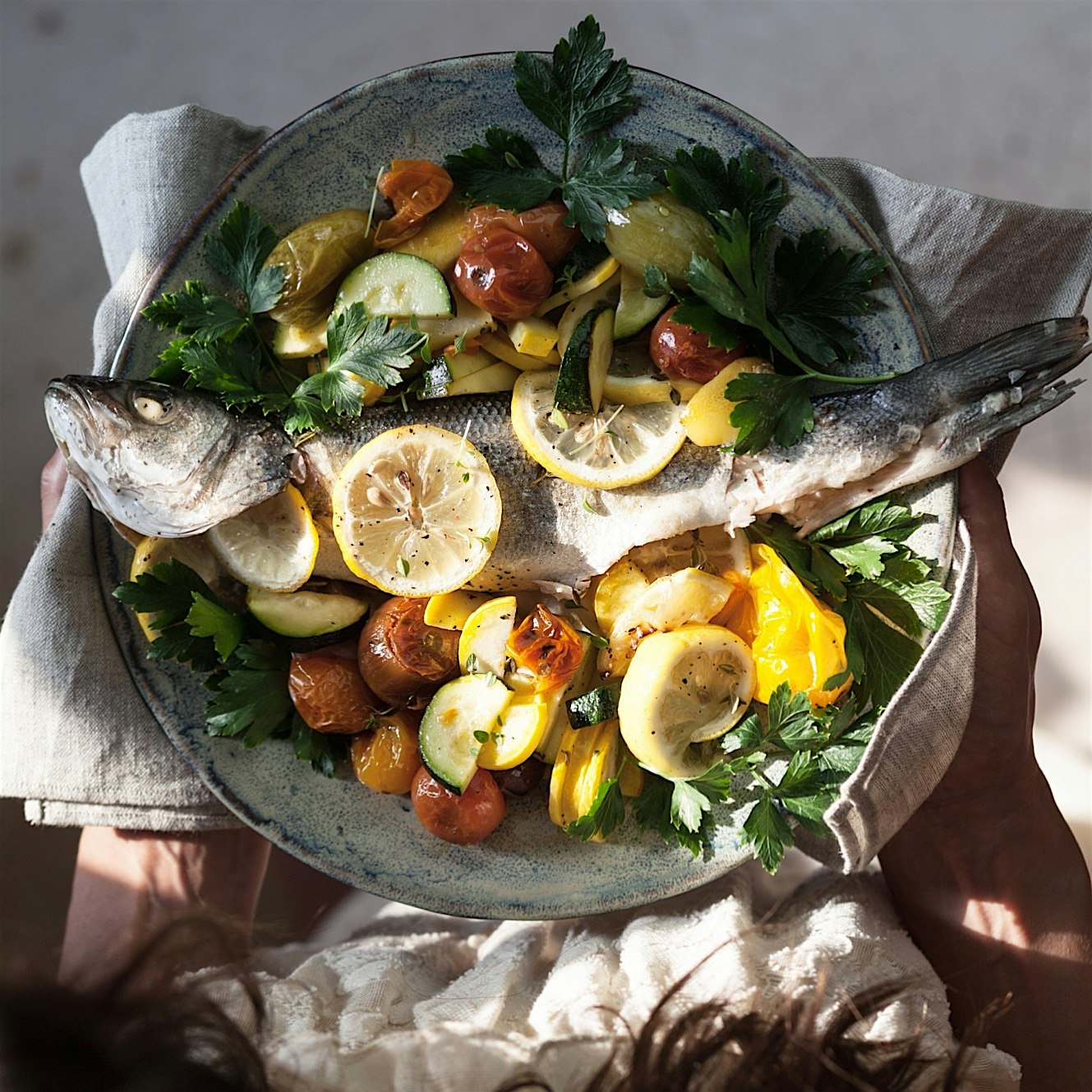 Branzino happens to be one of my favorite fish. This one's buttery flesh was exceptional! And bak...