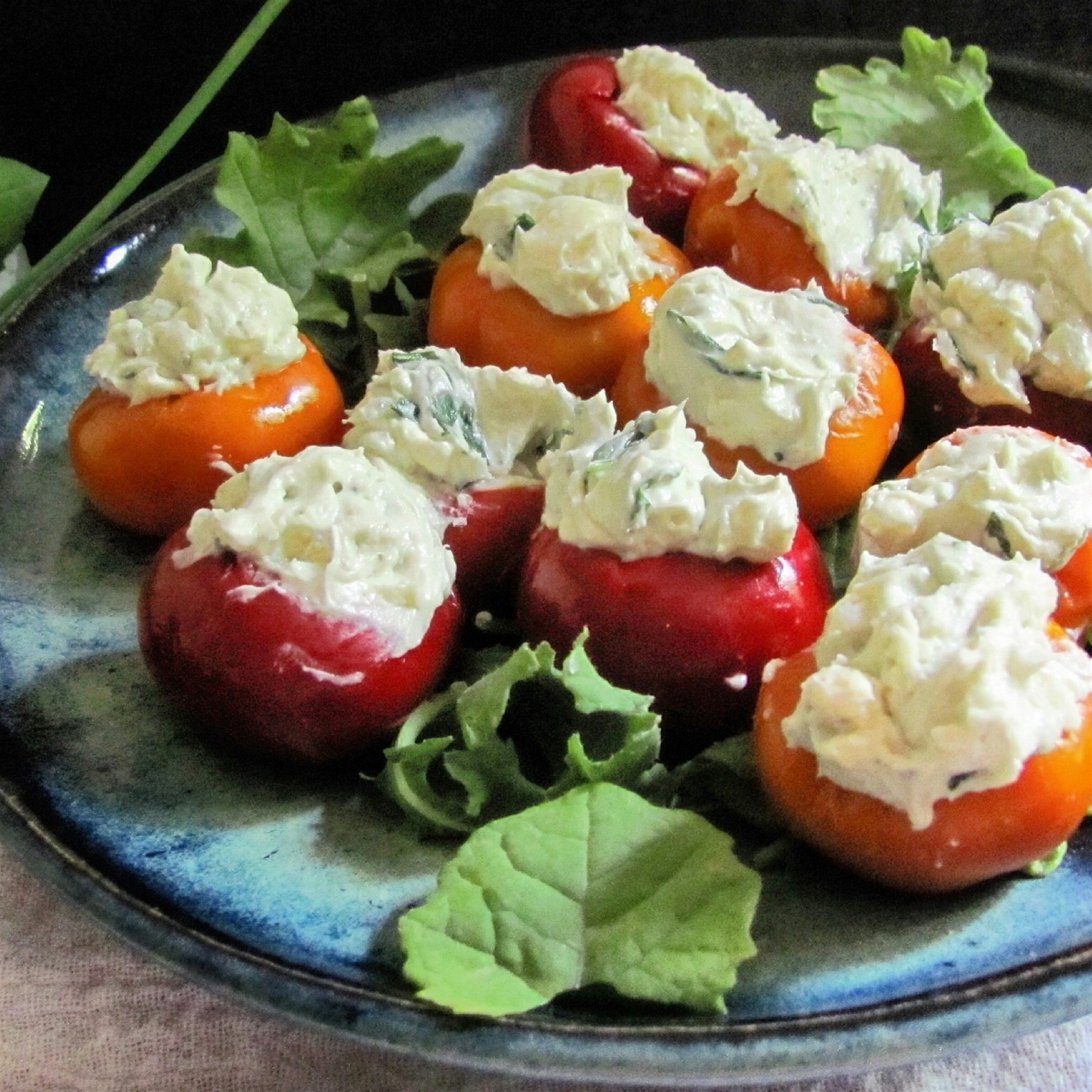 Blue Cheese Stuffed Pepper Bombs. Rock these at your next party or midnight fridge raid!