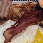 Egg breakfast at diner lux new Milford CT