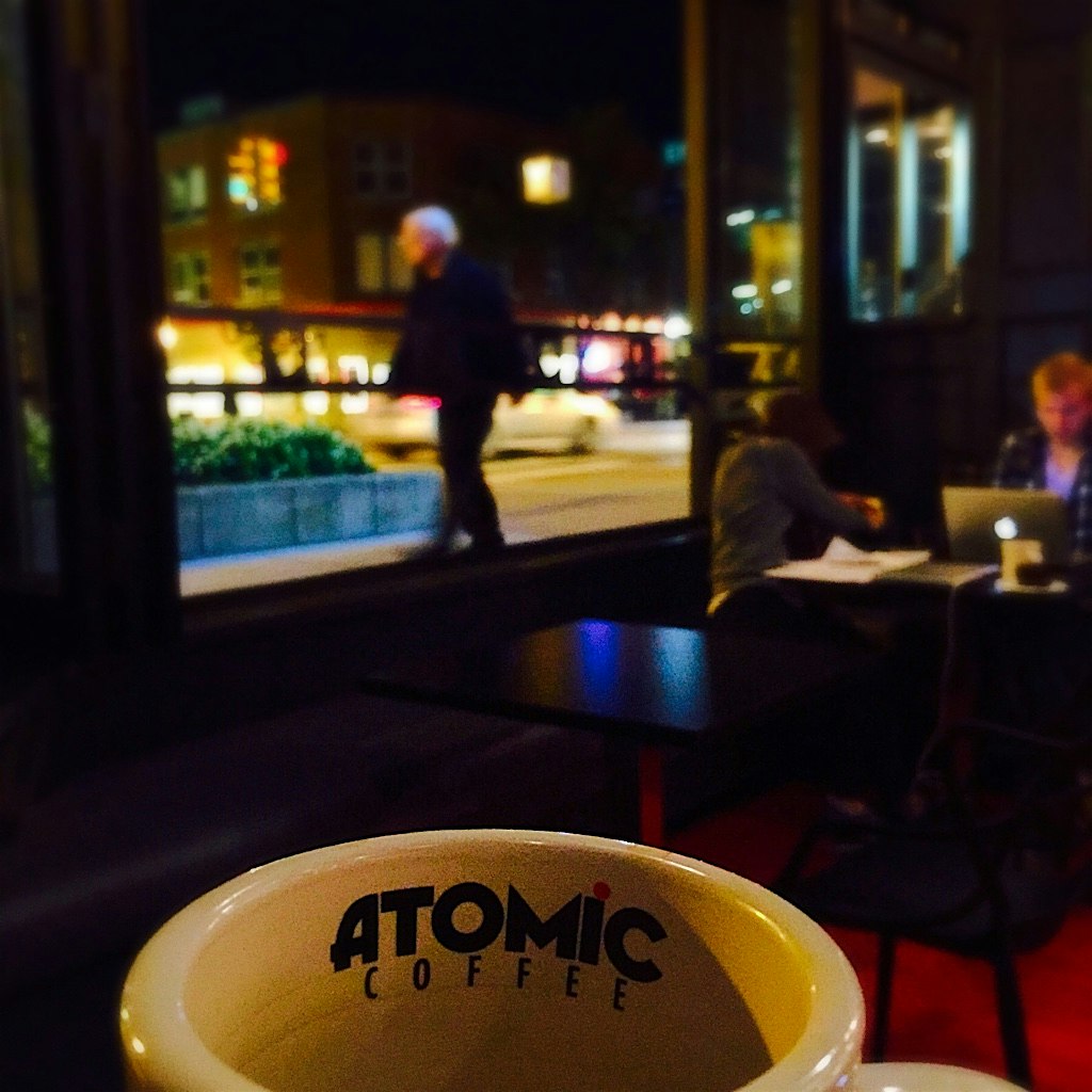 New locally sourced coffee joint in Downtown Royal Oak, MI... Atomic Coffee is a GREAT place to g...