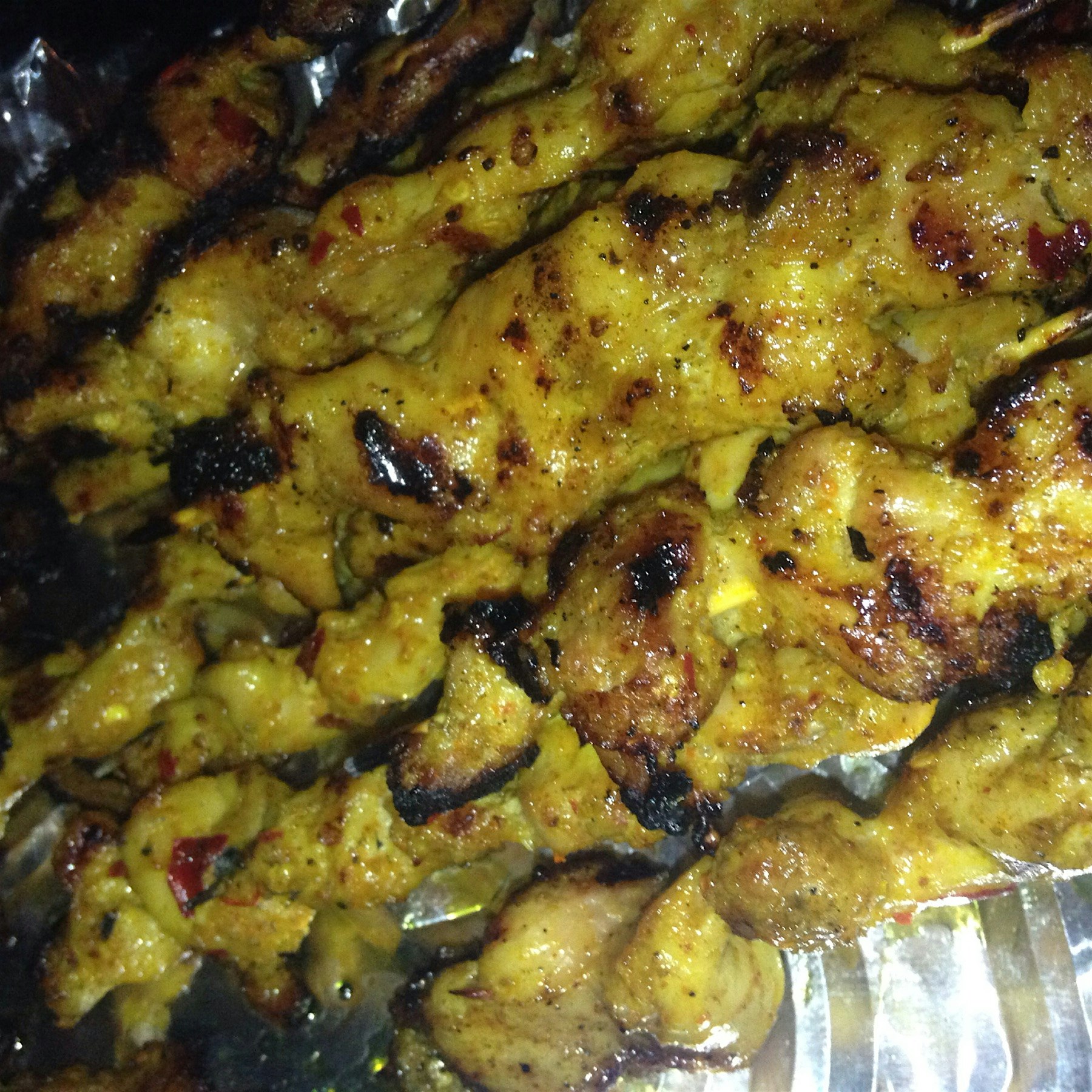 My satay brings all the boys to the yard.... #auriasmalaysiankitchen #thesamballady #brooklyn #nyc 