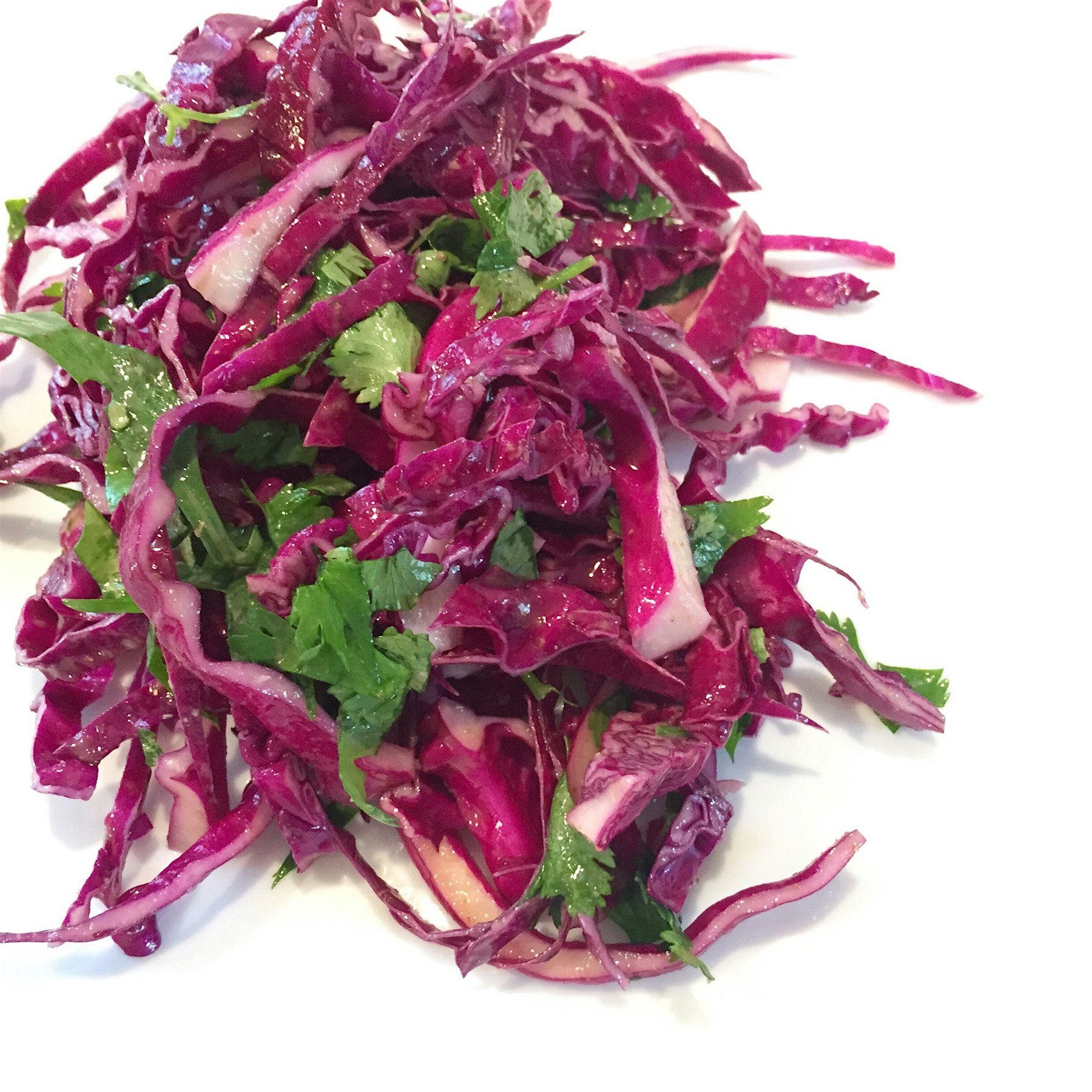 Leftover cabbage? Make a salad! #nofoodwaste