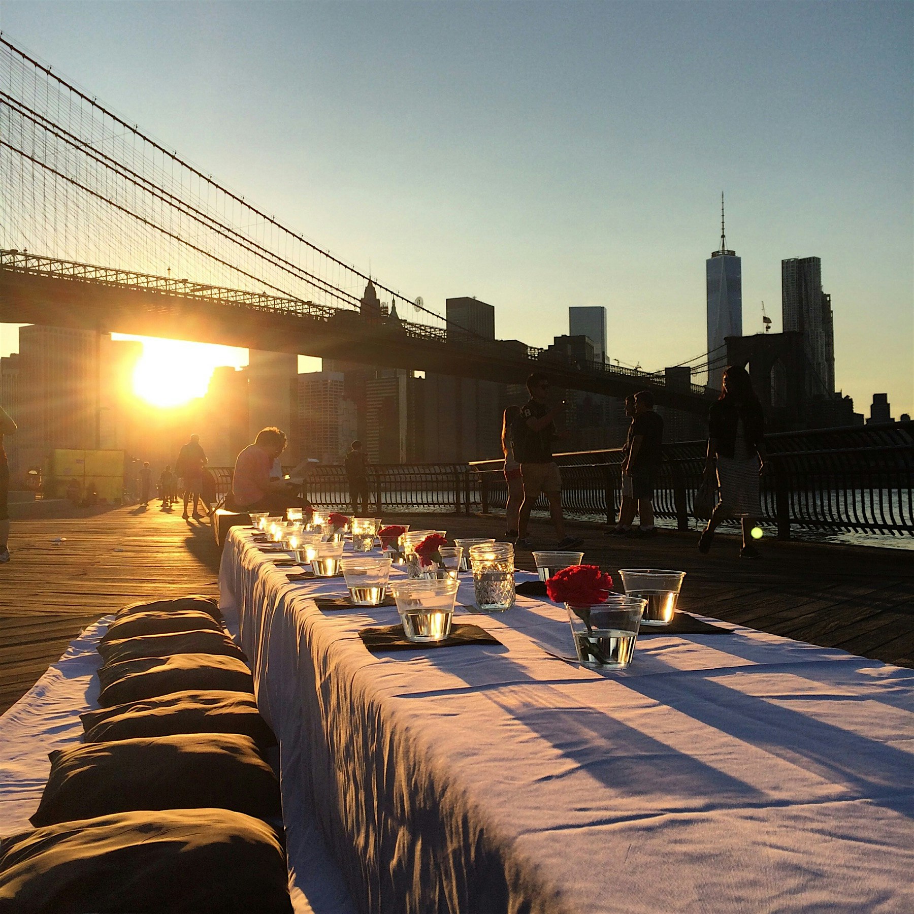 Our #DUTB #popup last night at Brooklyn Bridge Park was a great success! Shoutout to Chef Shuchi ...