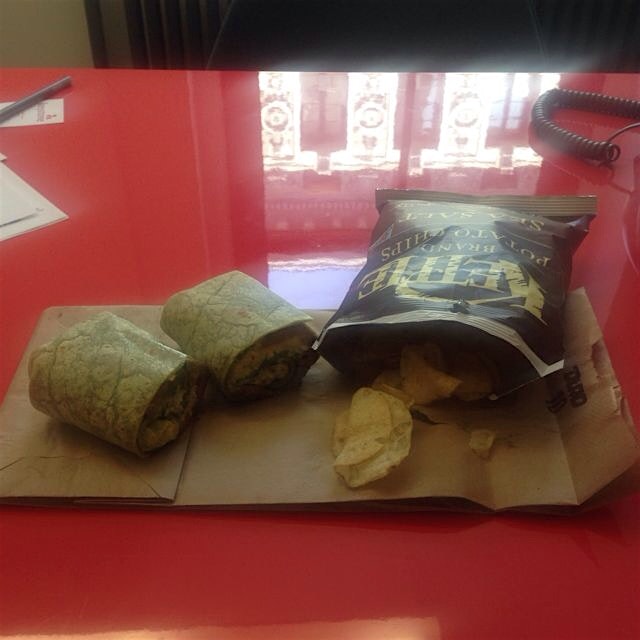 Same day, different lunch. #actuallythesamelunch