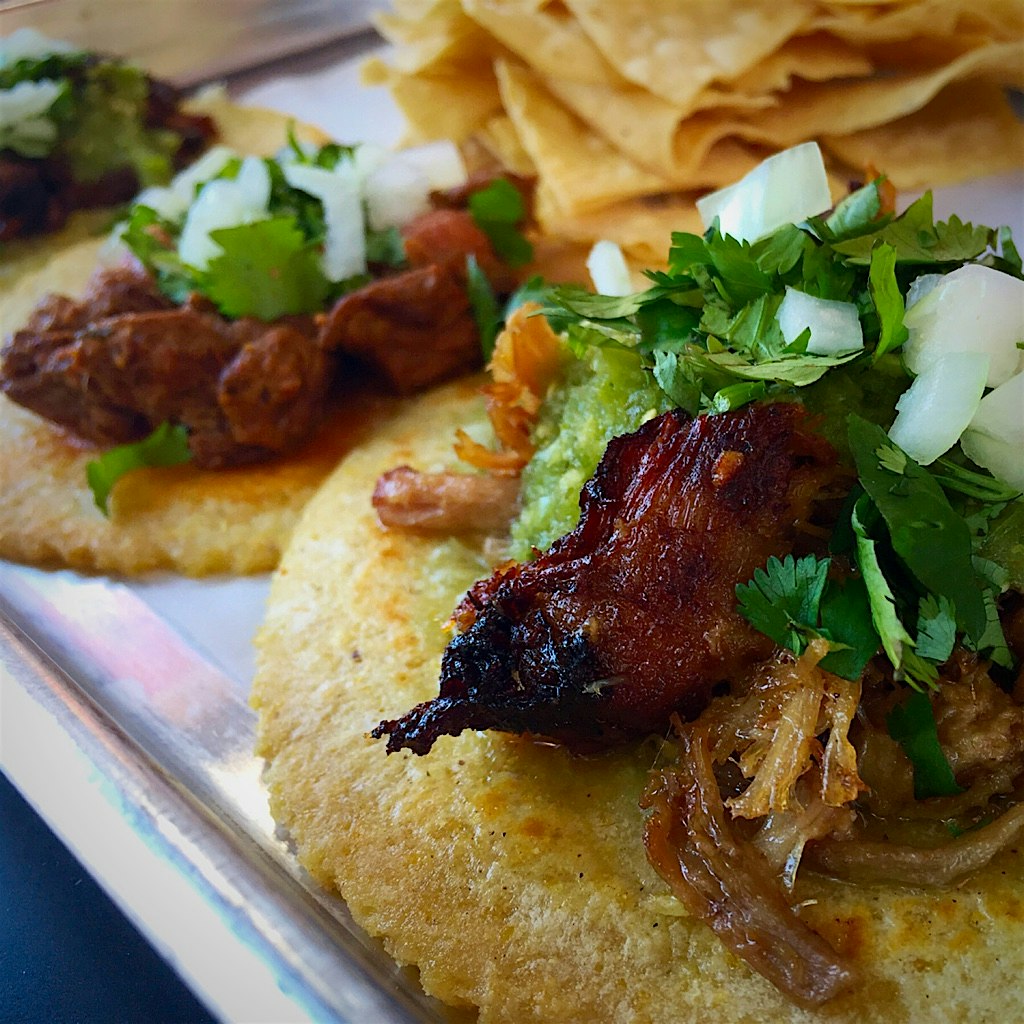 Delicious taco trio at Otto's HK