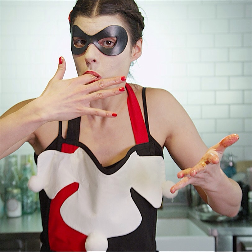 C'mon, who DOESN'T lick their fingers when cooking?!?! Be honest!