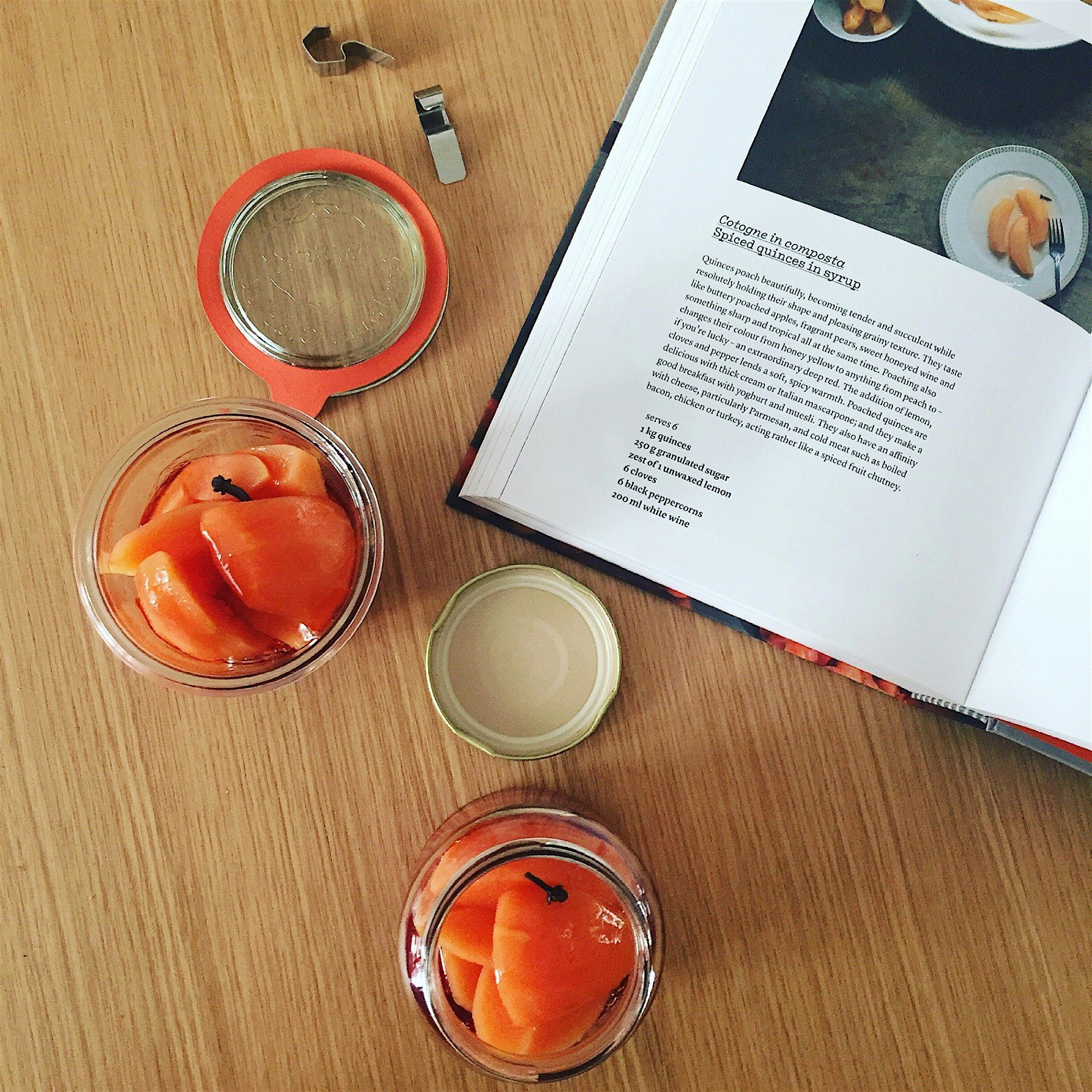 Made my first poached quinces, love the ruby red colour! And of course it was delicious! Recipe f...