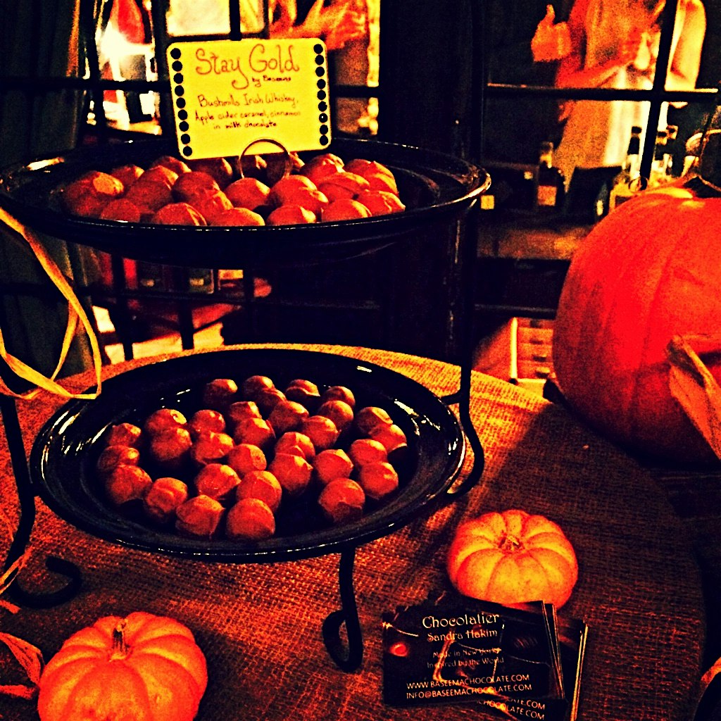 Scotch tasting at the Bowery Hotel - whiskey infused chocolates :) 