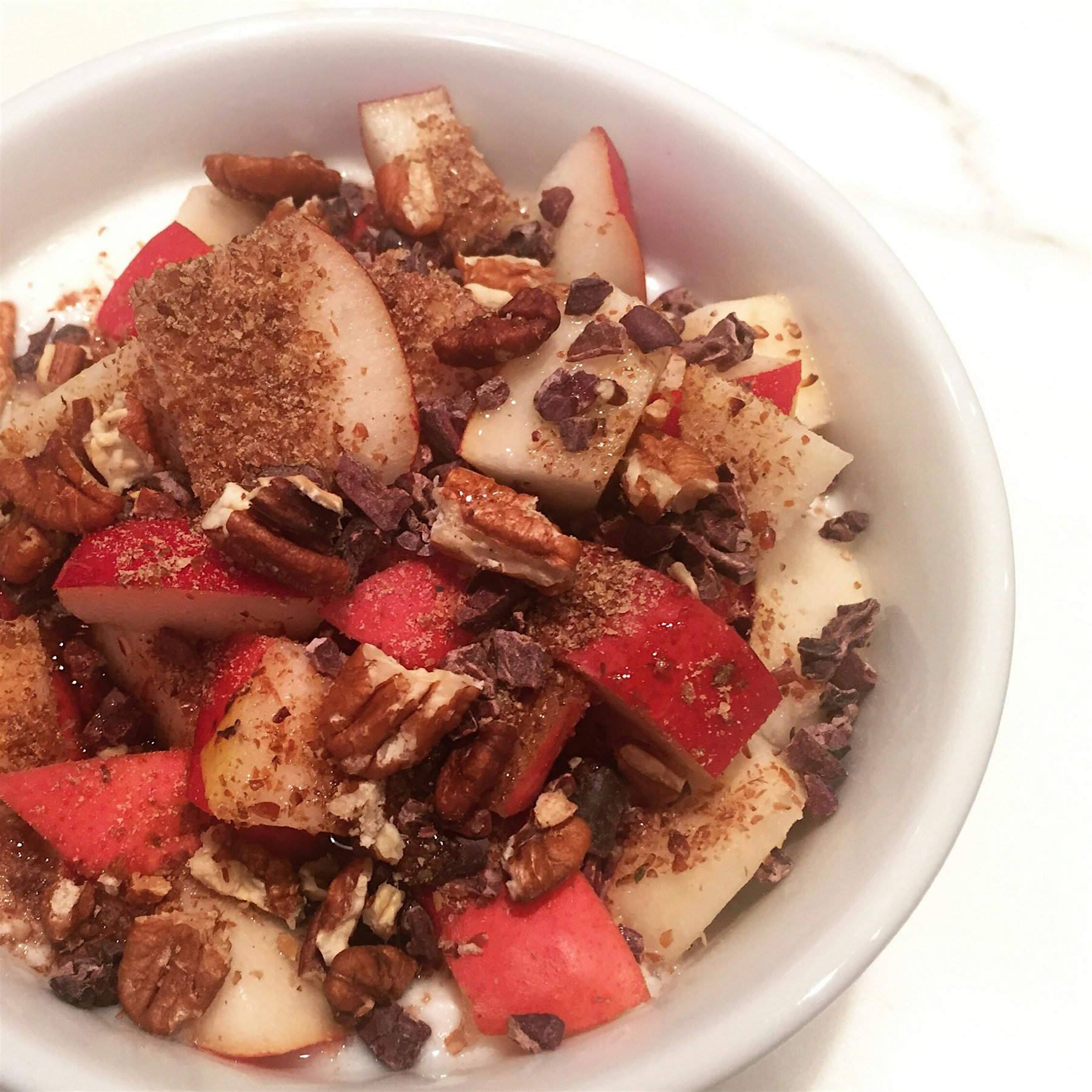 Yogurt breakfast: Autumn edition