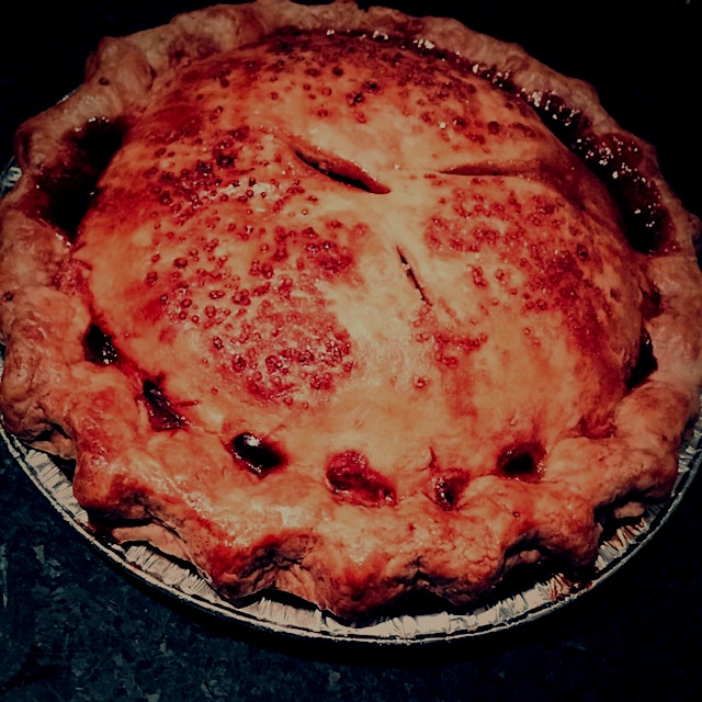 No Thanksgiving would be complete without dessert - Apple Pie courtesy of Baked, Tribeca 