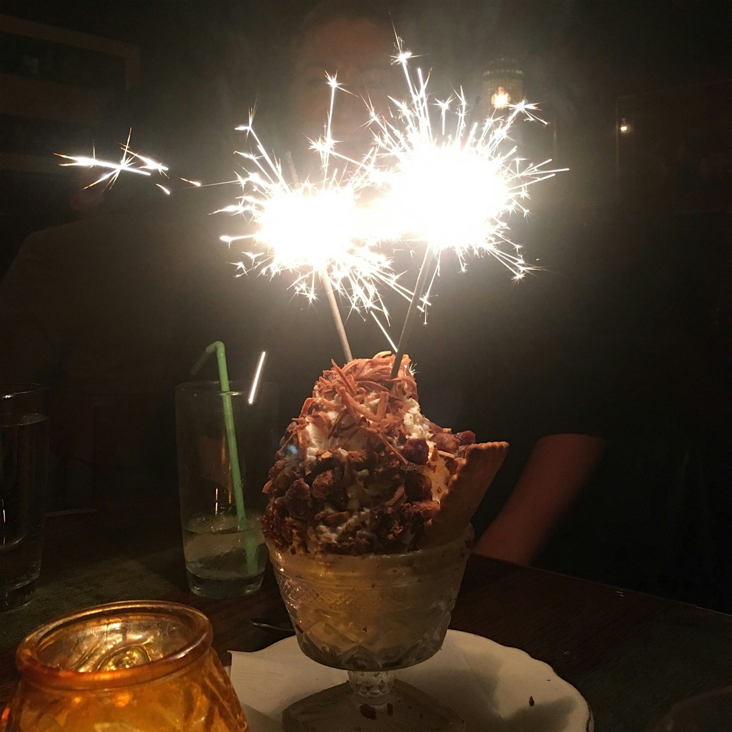 Vanilla Ice Cream on fire. Happy birthday @jessicaholmes and Samantha! Cc @shannonvittoria 