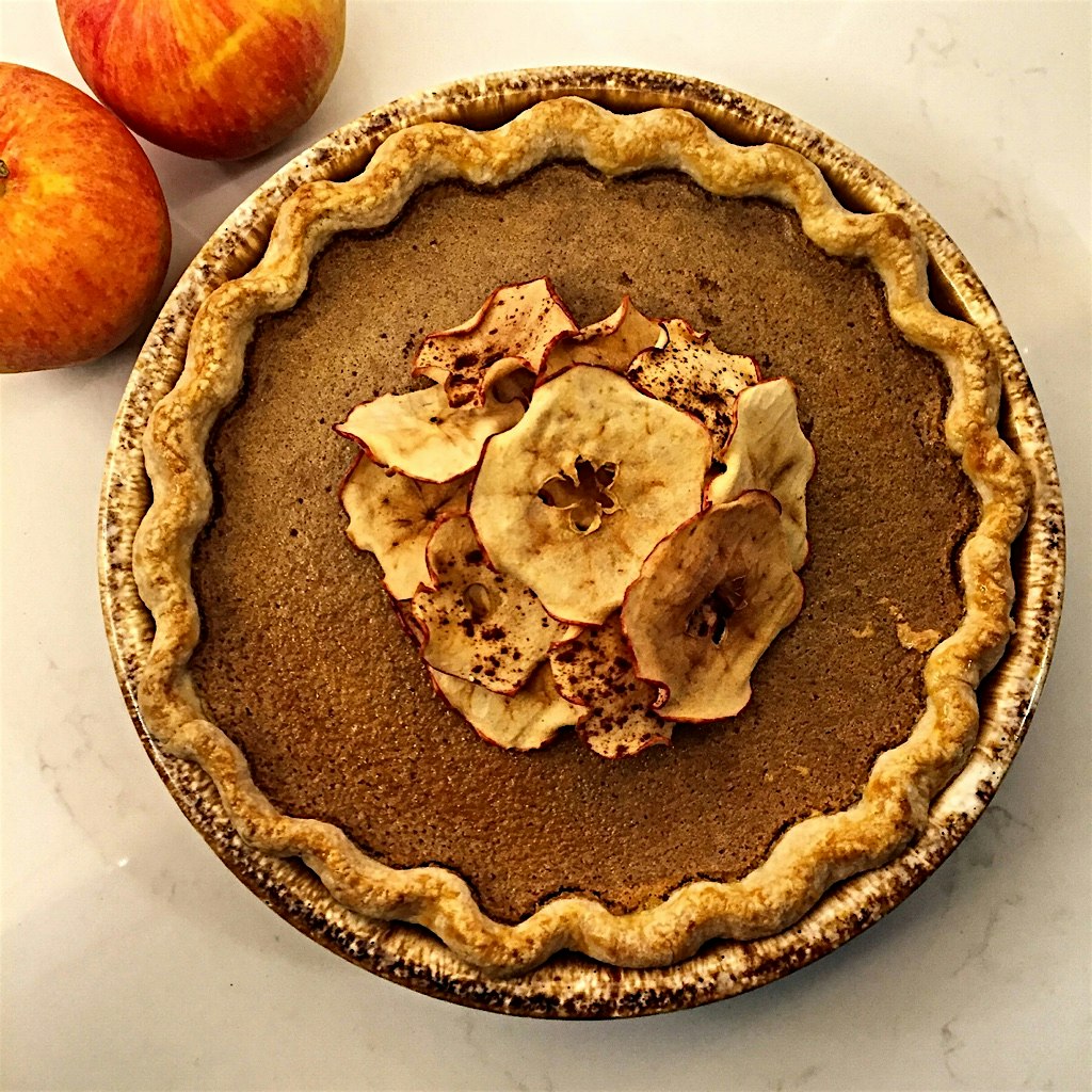 When is pumpkin pie not pumpkin pie?  When it's Apple Butter Pie! Thick, homemade apple butter re...