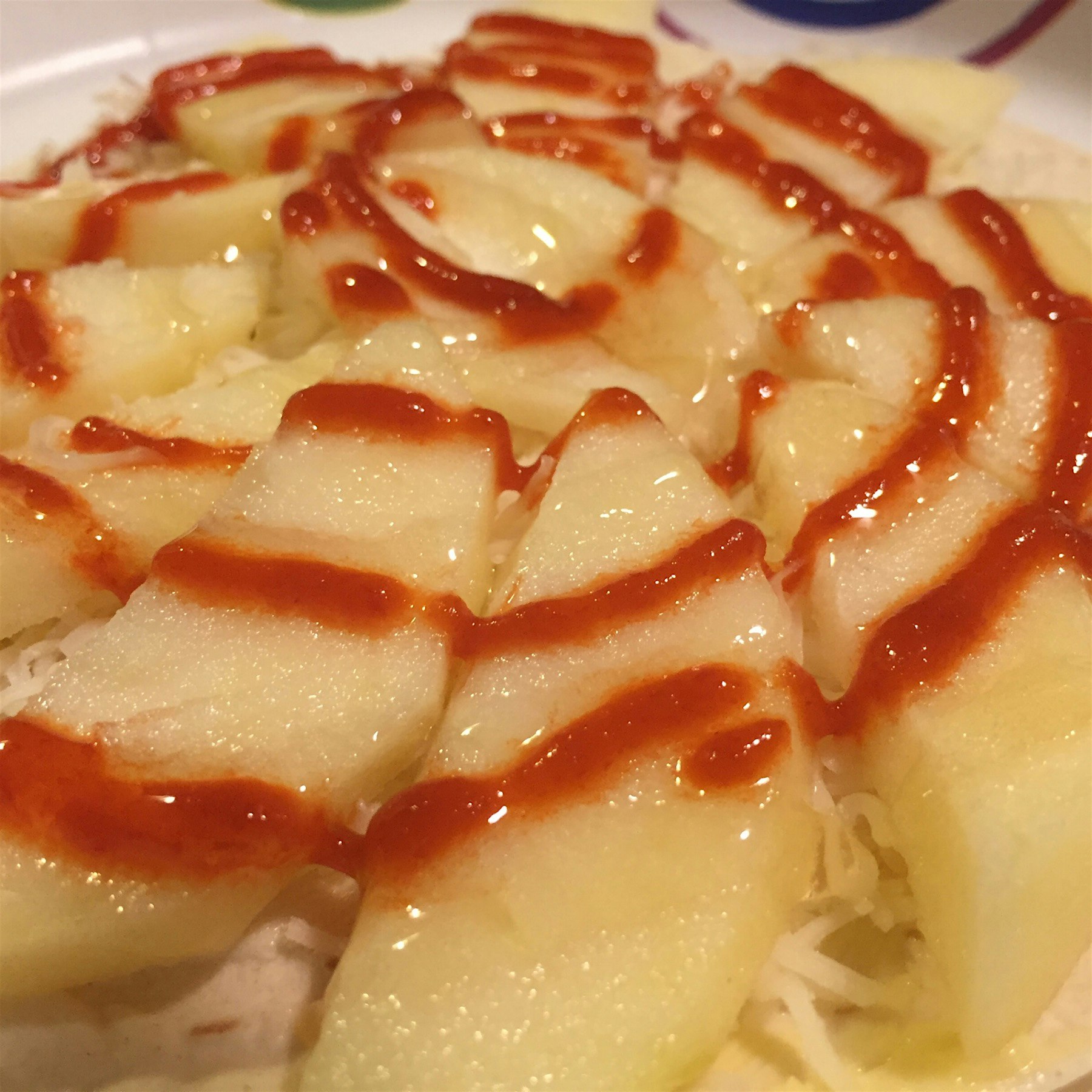 Anyone up for a spicy honey apple quesadilla?