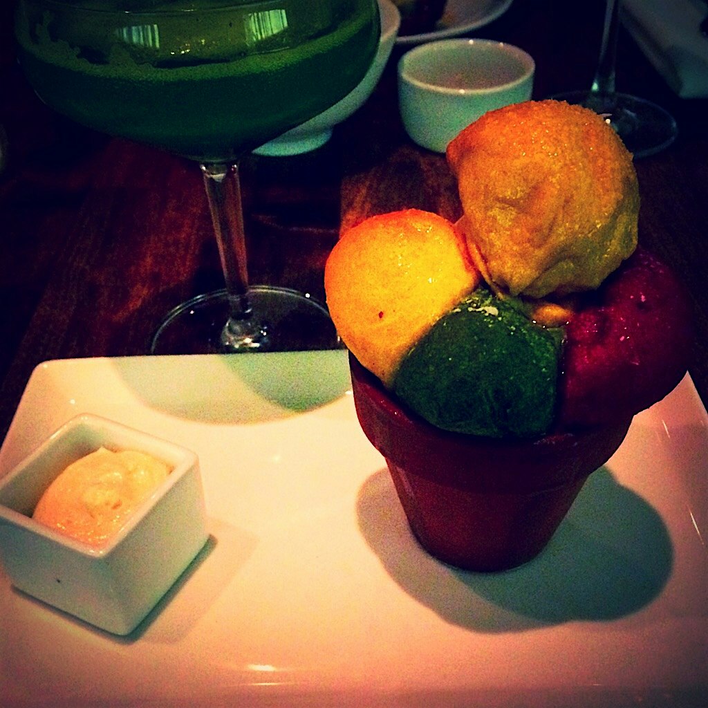 How cute is this veggie infused table bread? Cucumber cilantro champagne cocktail to compliment! ...