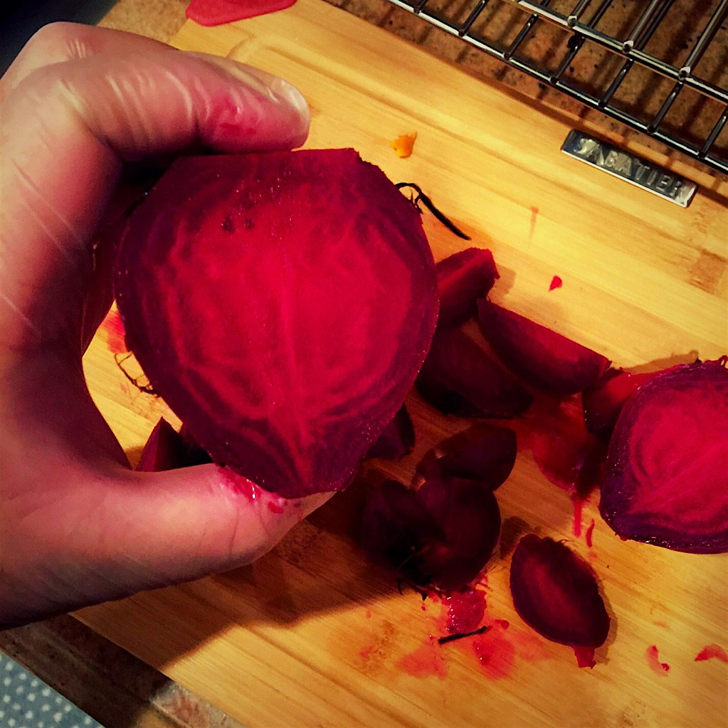 A #BleedingHeartSalad would be nothing without these sweet roots. 