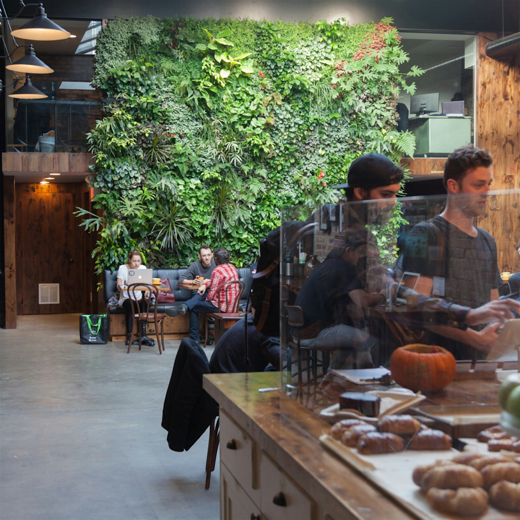 One of the best work cafes in the hood. Devoción sources from their homeland of Colombia and roas...