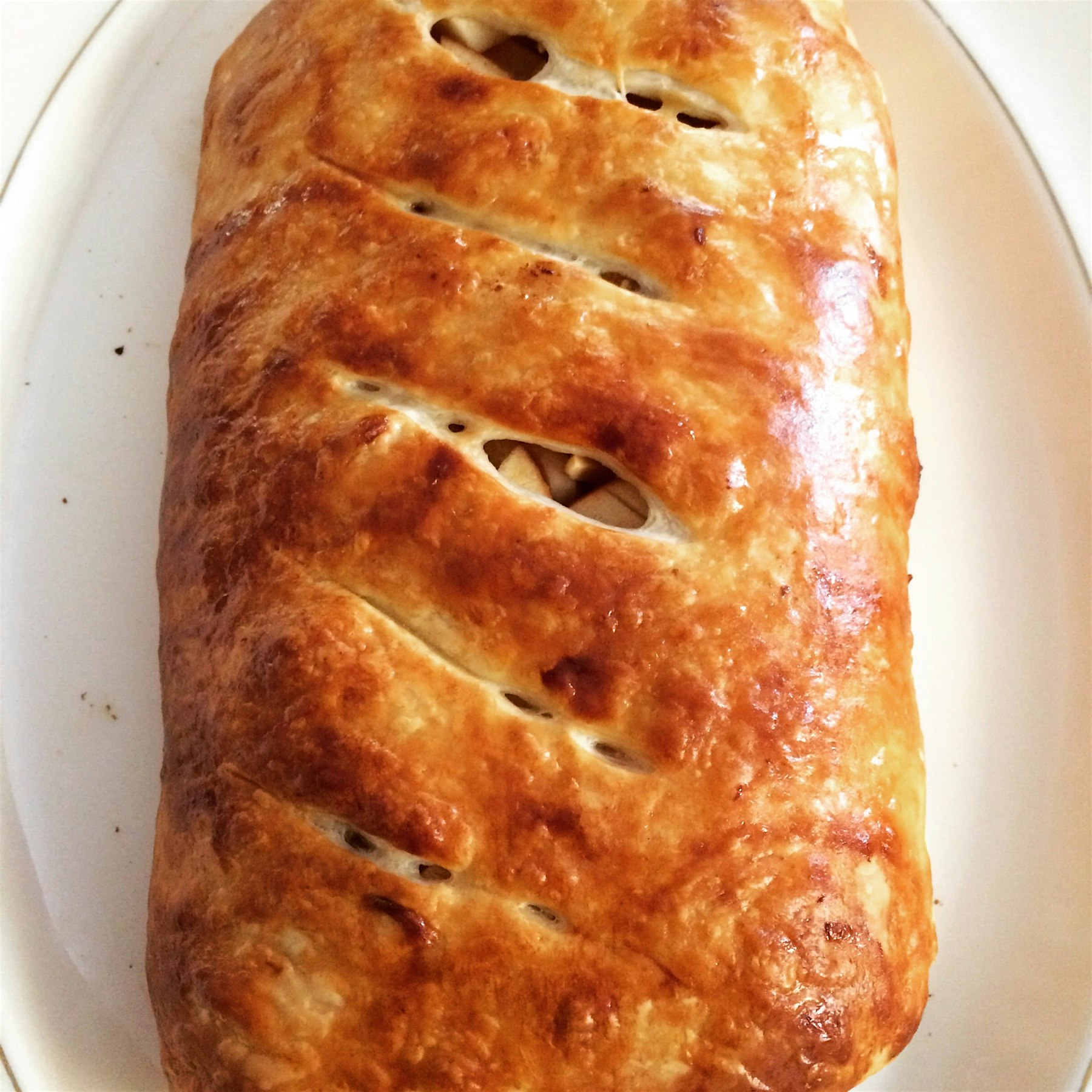 My mom's apple strudel