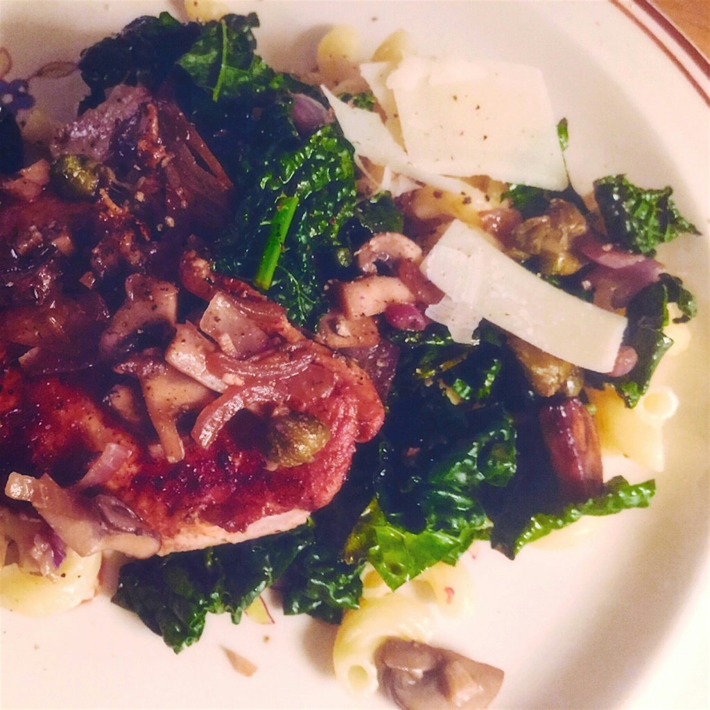 This was a pantry surprise dinner (something I configured out of ingredients found in my fridge a...