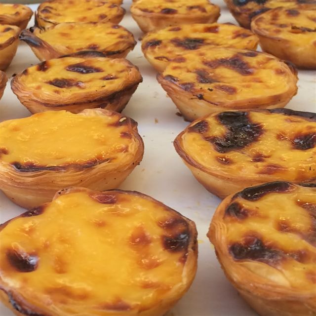 Recent Lisbon memories: pastel de nata - mainly just egg yolk and love.